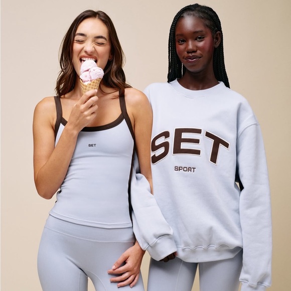 SET Active Pants - SET Formcloud Leggings in FROSTING
